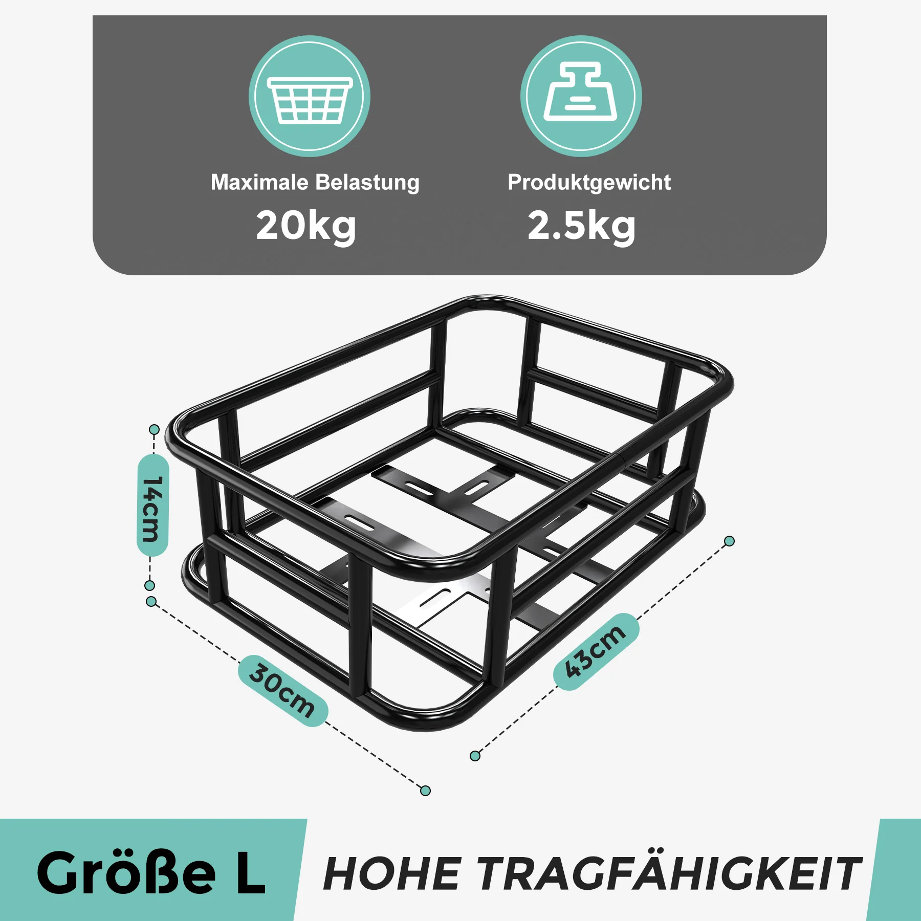 Fahrradkorb hinten - Image 5