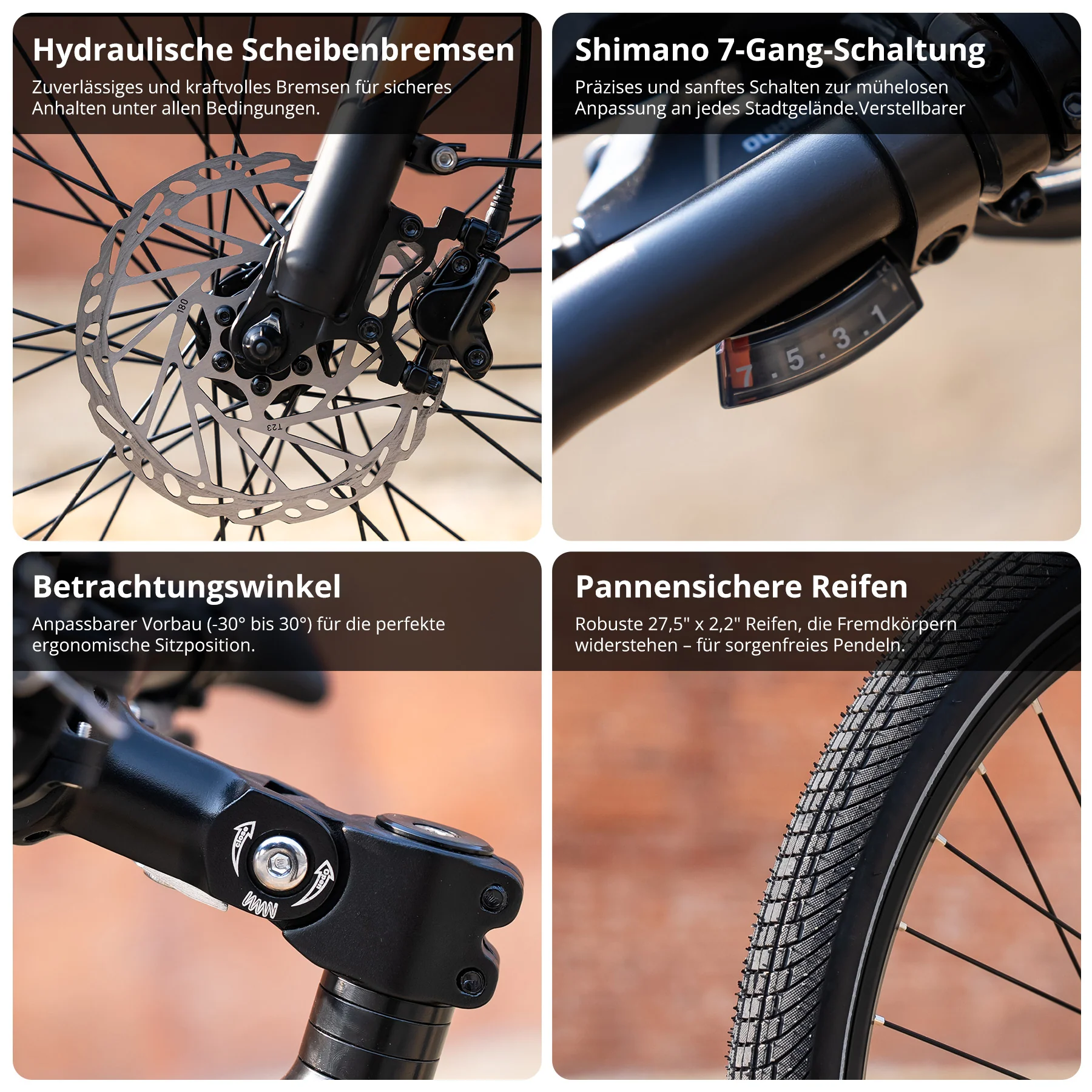 BK-U1 Mittelmotor-Elektrofahrrad - Image 6