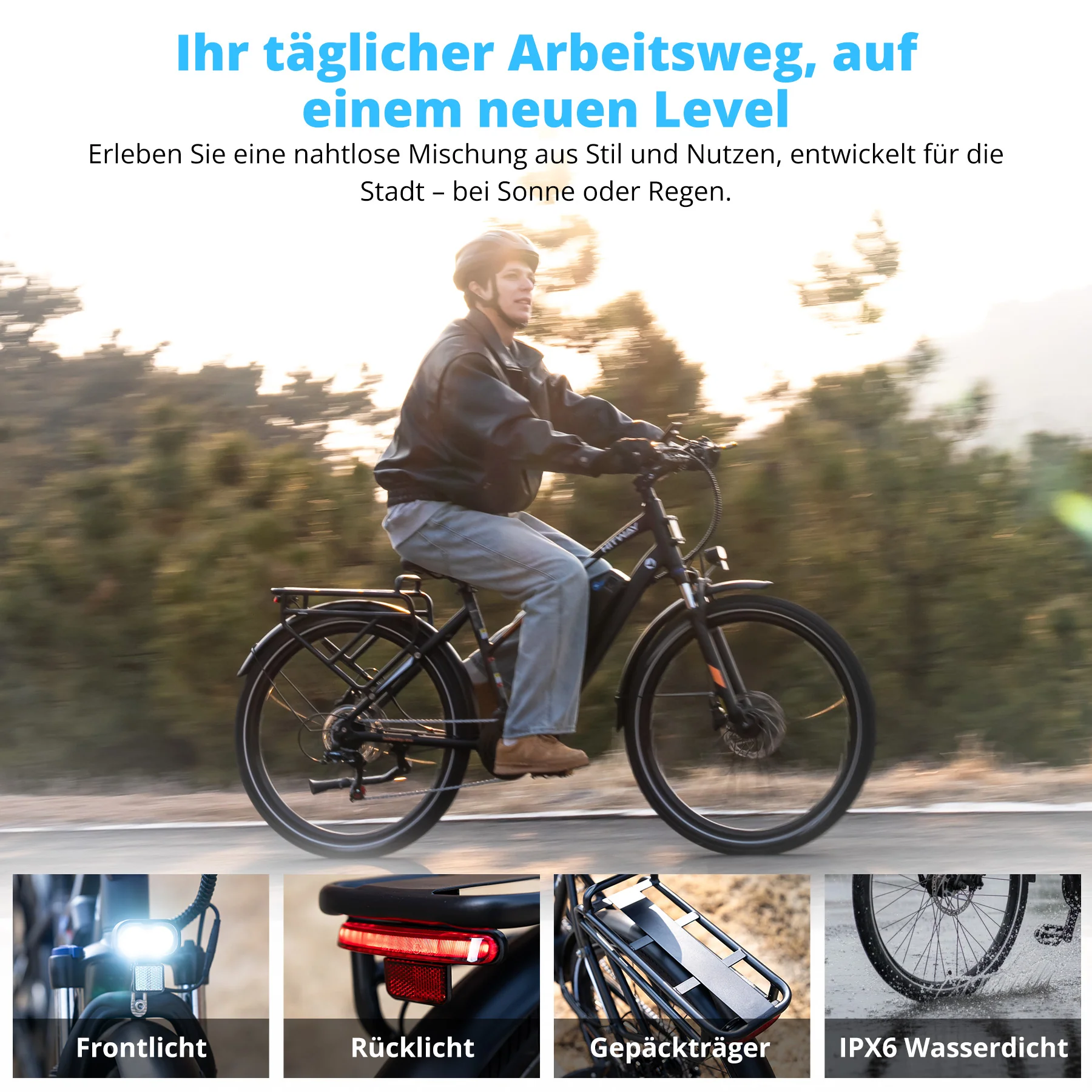 BK-U1 Mittelmotor-Elektrofahrrad - Image 7