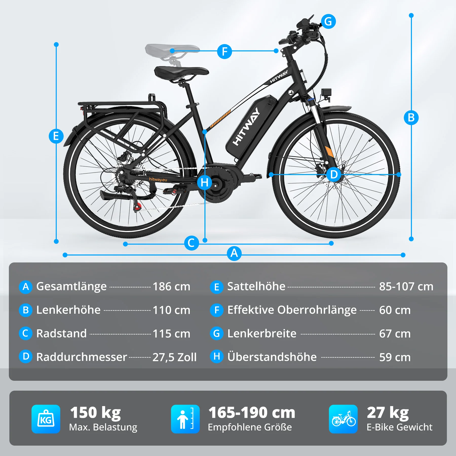 BK-U1 Mittelmotor-Elektrofahrrad - Image 8
