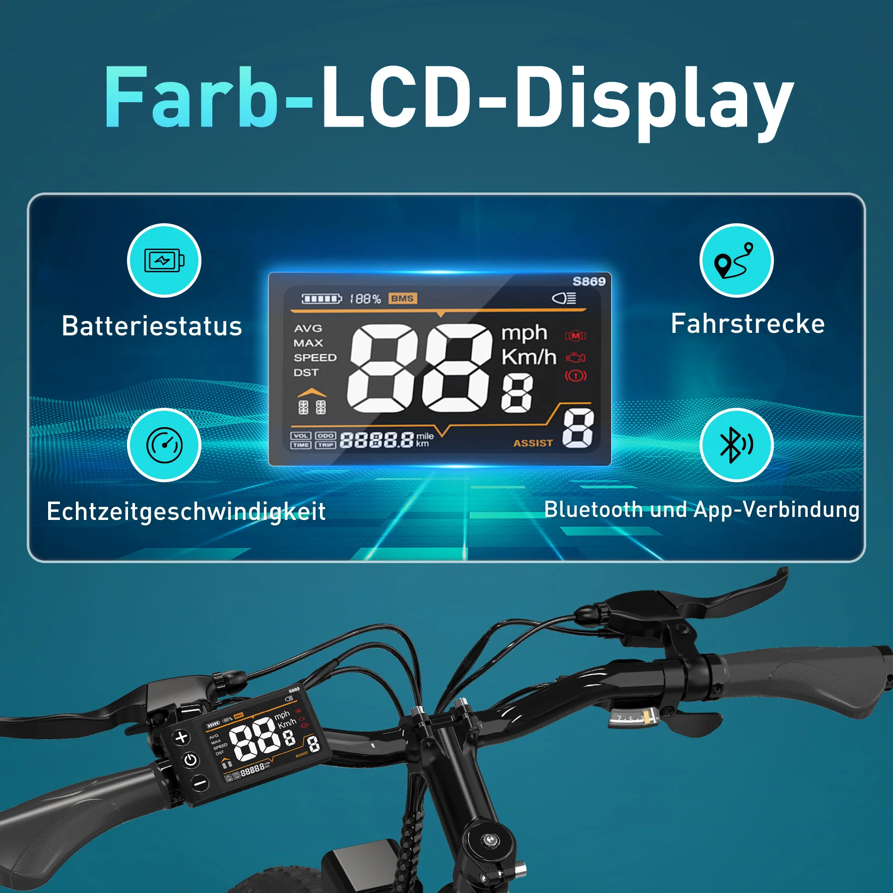 BK15 4.0 Elektrofahrrad mit fetten Reifen - Image 9