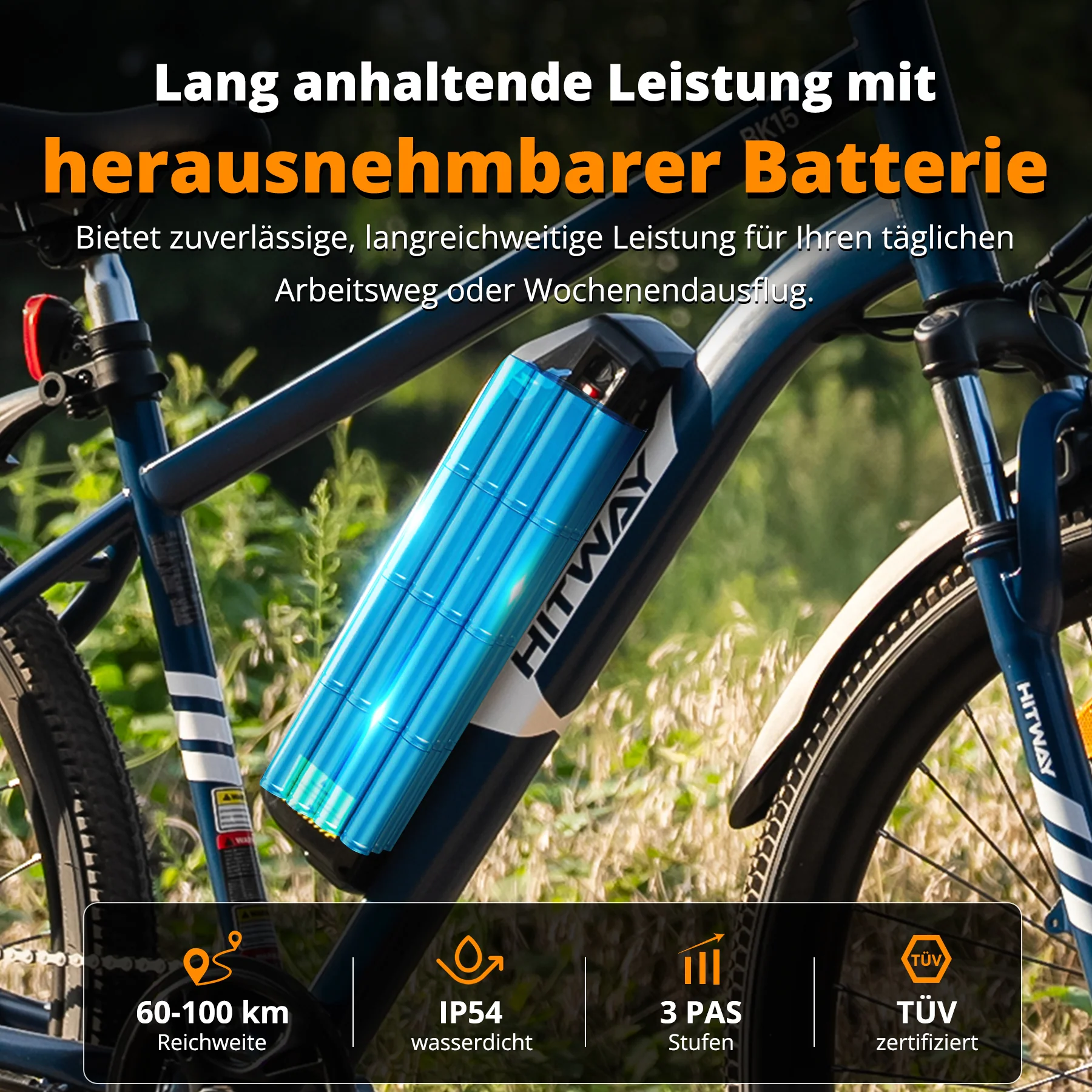 BK15P 27,5 Zoll Elektrofahrrad - Image 5