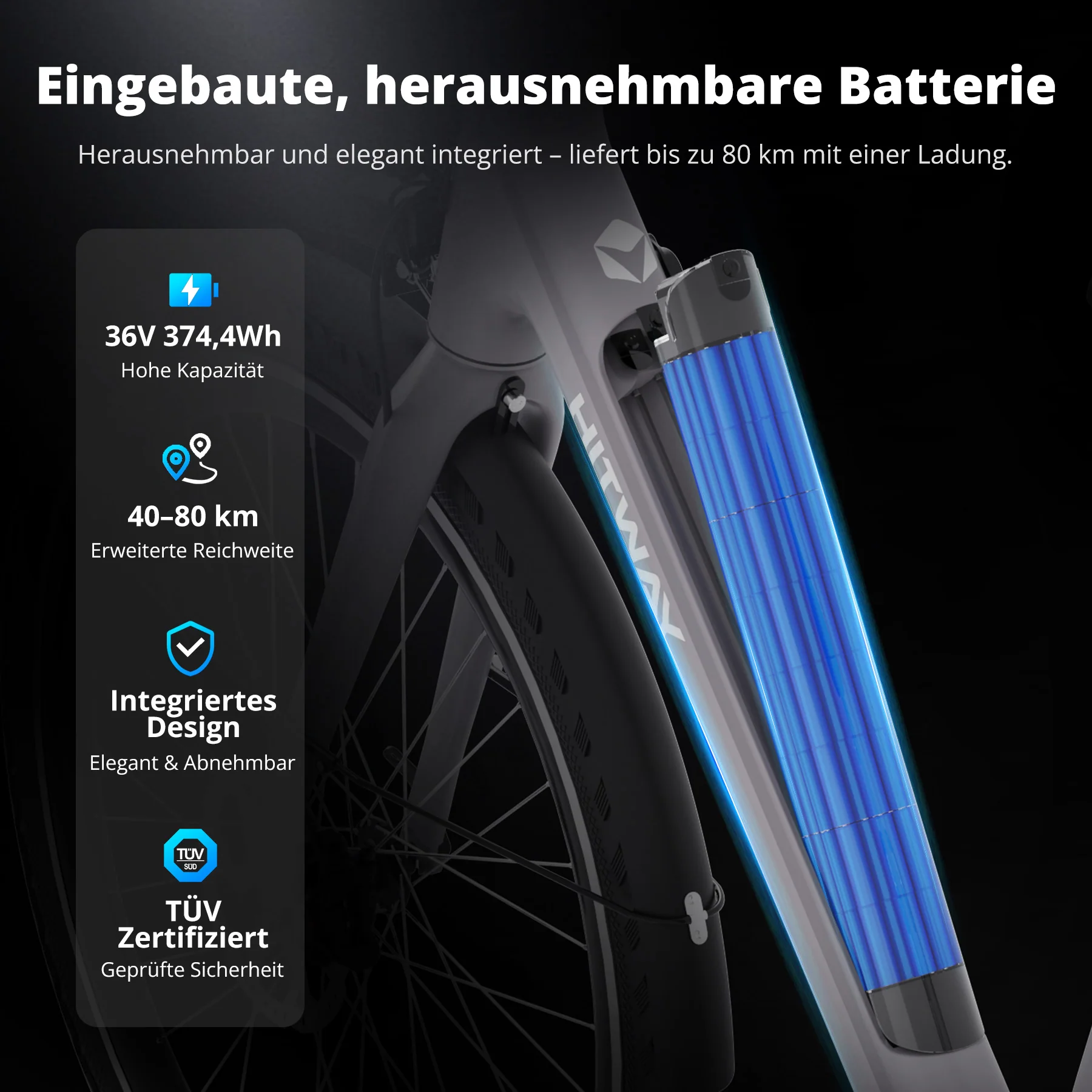 BK18 Pro Riemenantrieb E-Bike - Image 3