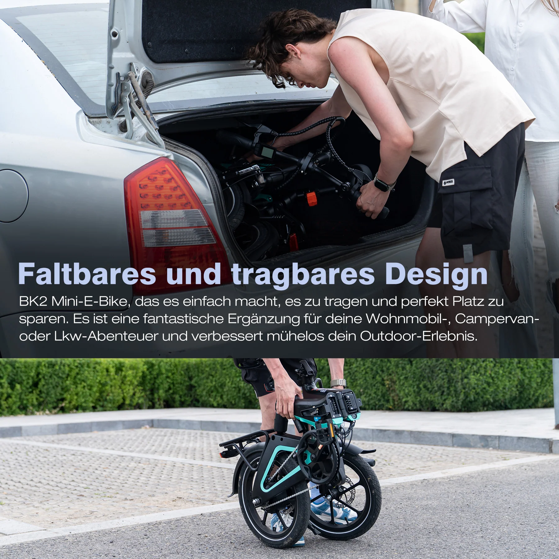 BK2 faltbares Elektrofahrrad - Image 8