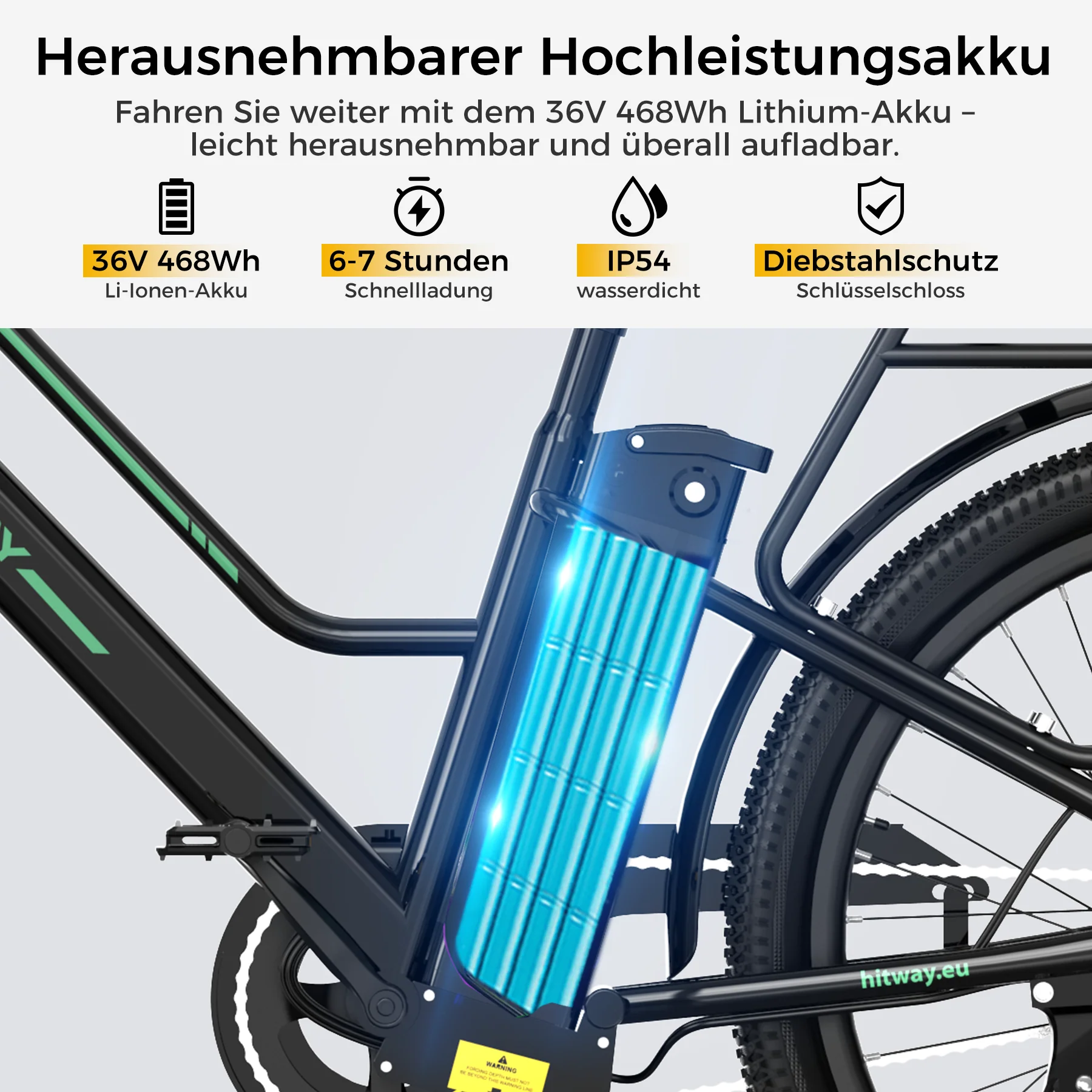 BK8SL 27,5 Zoll Elektrofahrrad - Image 3