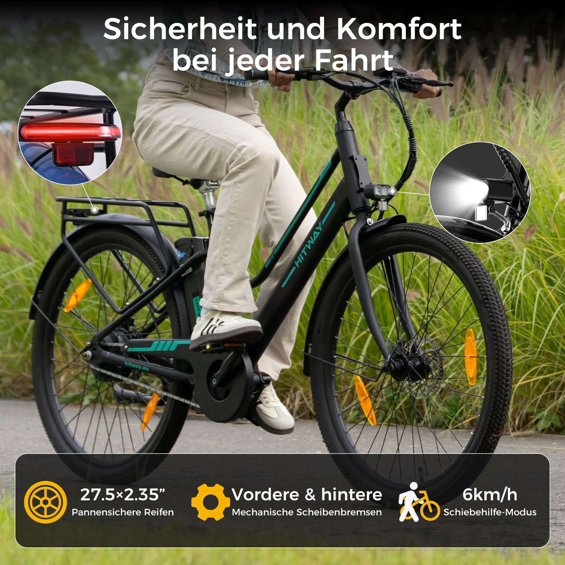 BK8SL 27,5 Zoll Elektrofahrrad - Image 5