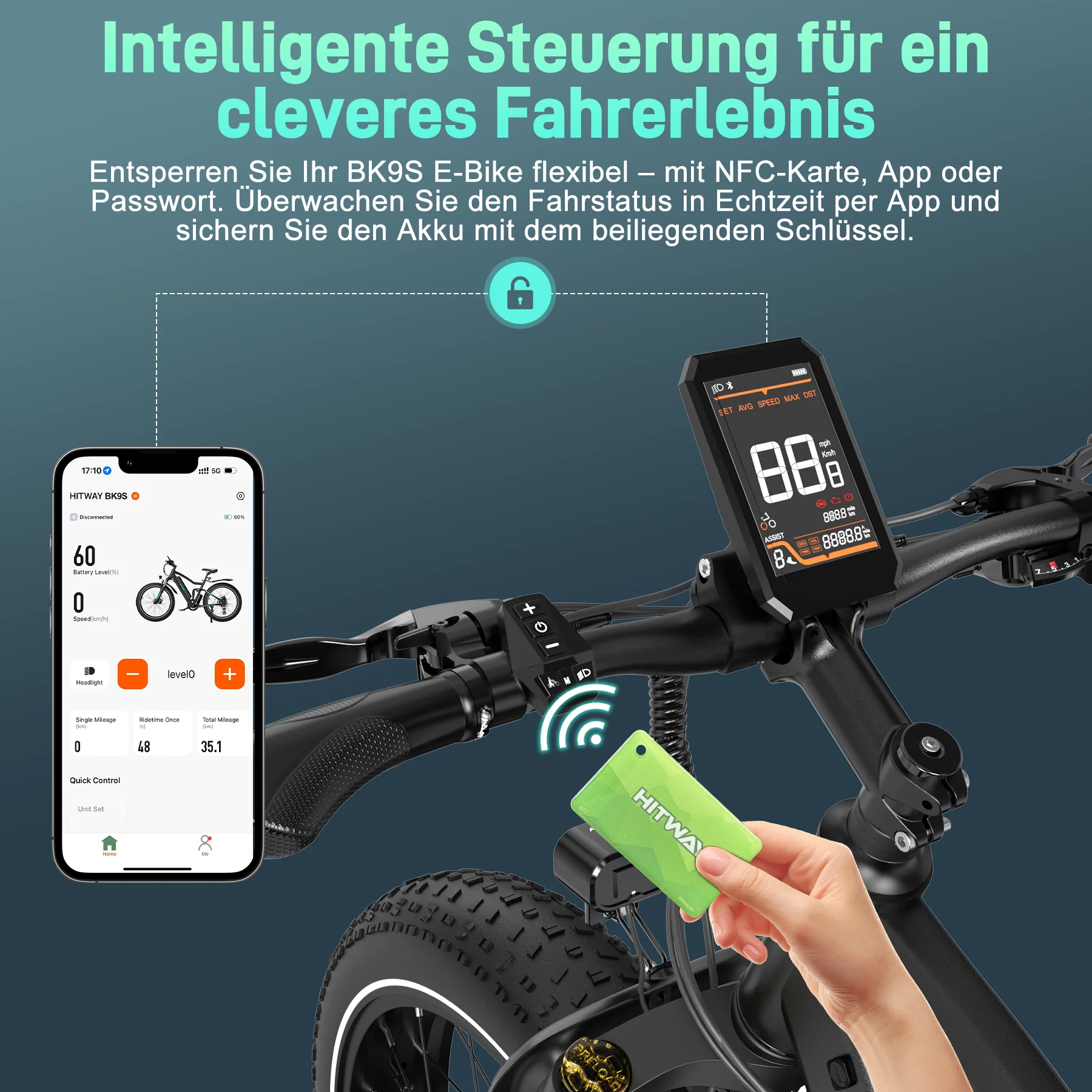 BK9S 48V 15Ah Elektrofahrrad - Image 3