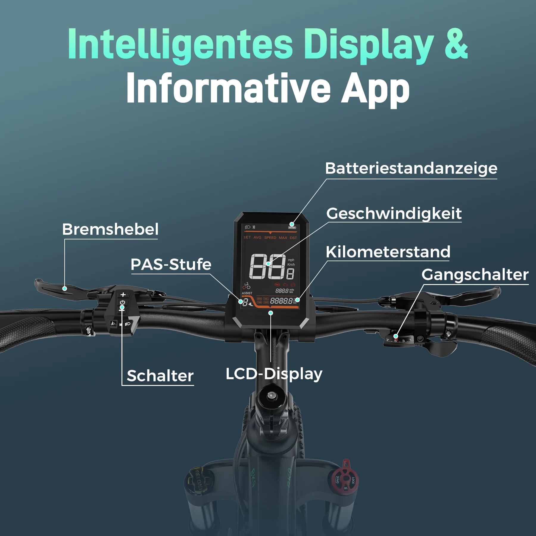 BK9S 48V 15Ah Elektrofahrrad - Image 5