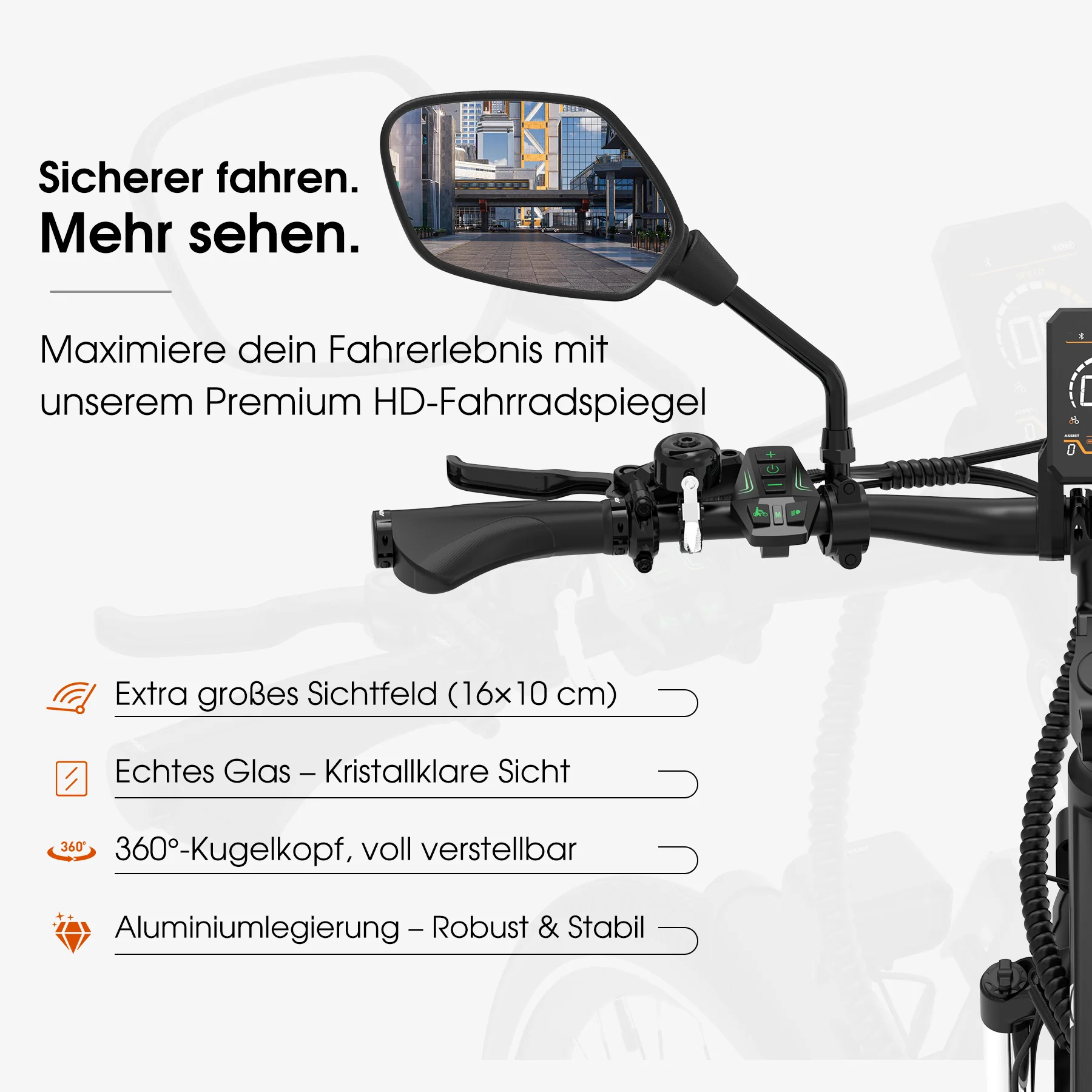 E-Bike Rückspiegel - Image 3